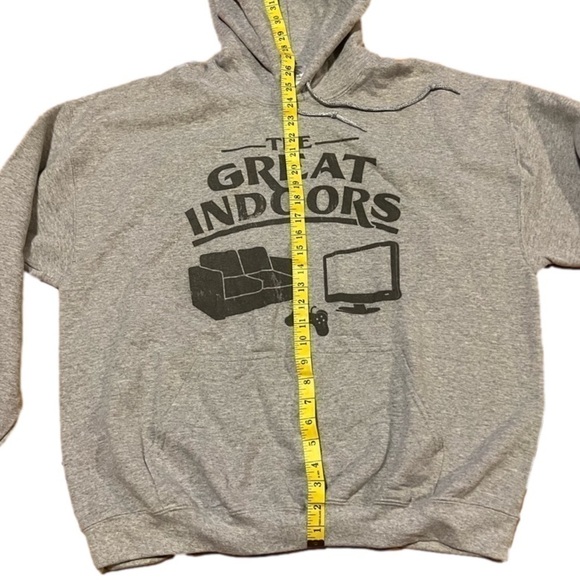 THE Great Indoors/Gaming Hoodie (Sz XL) - Picture 7 of 7